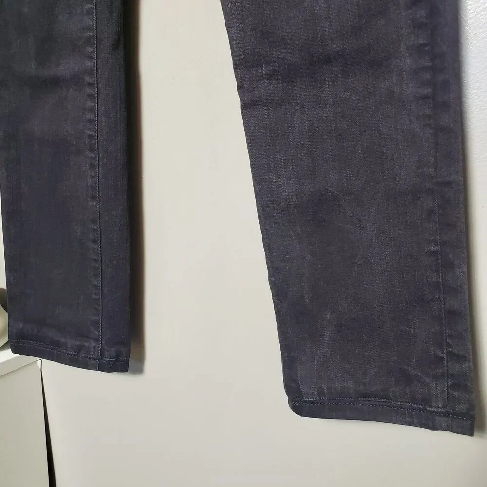Joe's Jeans Straight Leg Jeans Womens Size 29 Faded Black Wash Stretch